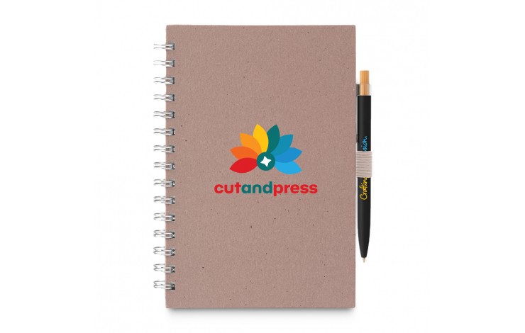 Recycled Wiro Notebook & Pen Set