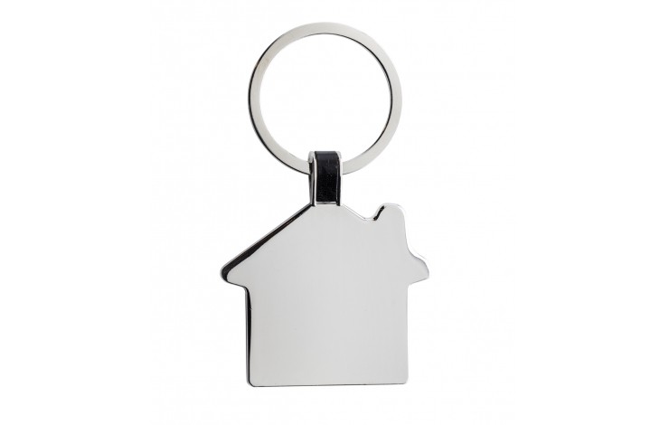 Recycled Zinc Alloy House Keyring