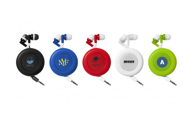 Retractable Reely Earphones