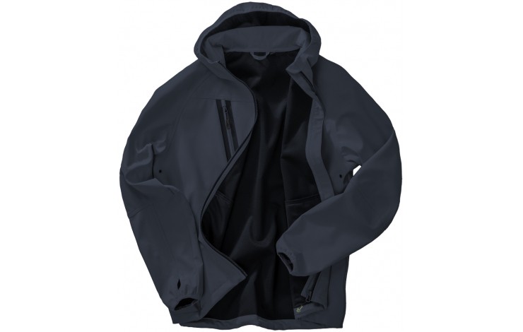 Result Recycled Hooded Soft Shell Jacket