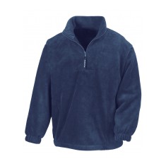 Result Unlined Active Quarter Zip Fleece Top