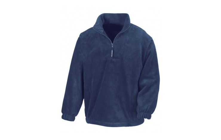 Result Unlined Active Quarter Zip Fleece Top