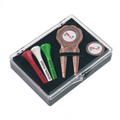 Golf Set in Hinged Box