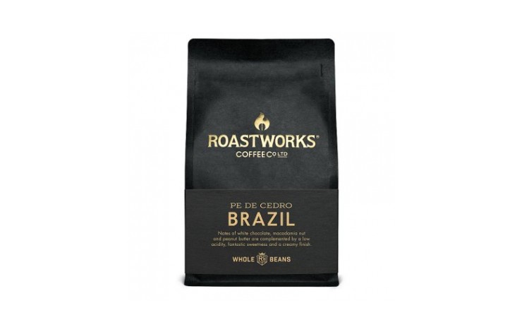 Roastworks Brazilian Whole Bean Coffee