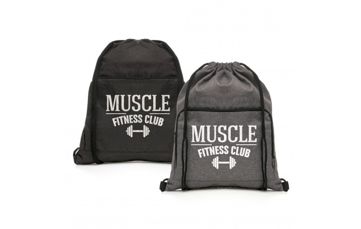 RPET Foldable Drawstring Bag