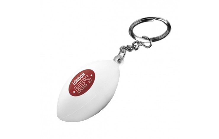 Rugby Ball Stress Keyring