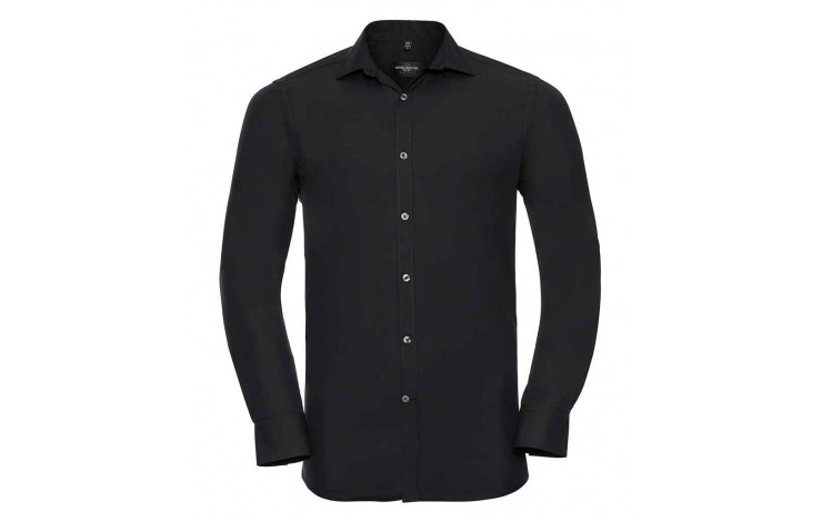 Russell Collection Long Sleeve Ultimate Stretch Shirt