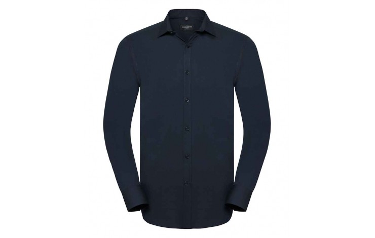 Russell Collection Long Sleeve Ultimate Stretch Shirt