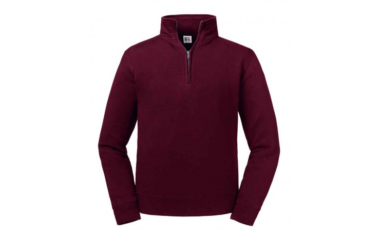 Russell Zip Neck Sweatshirt