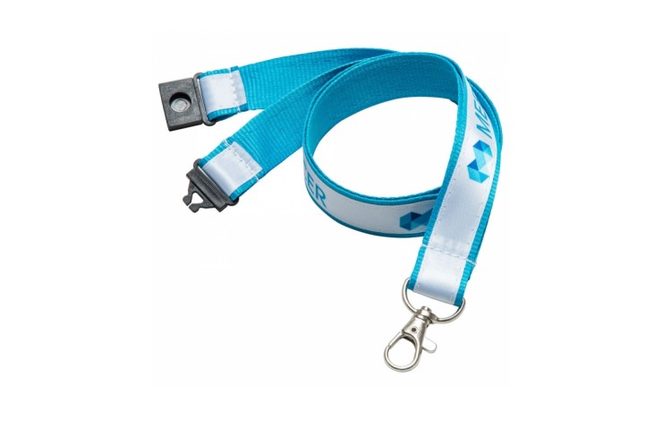 Satin Applique Lanyard