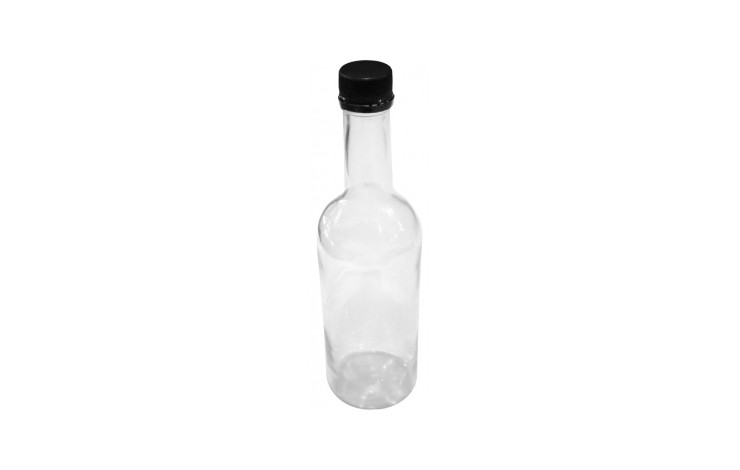 glass water bottle screw top
