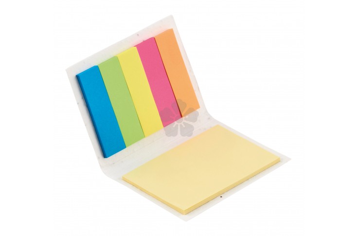Promotional Seeded Paper Sticky Notes, Personalised by MoJo Promotions