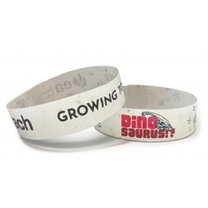 Seeded Paper Wristband