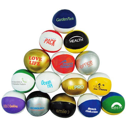 Promotional Set of 3 Juggling Balls, Personalised by MoJo Promotions
