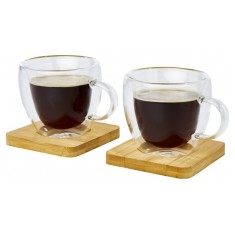 Set of Glass Espresso Cups