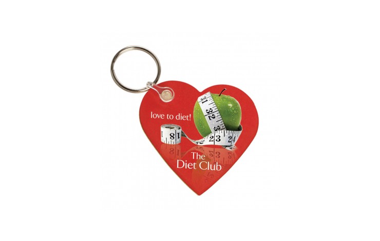 Shaped Foam Backed Keyrings