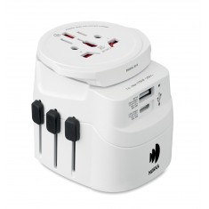 SKROSS Premium Travel Adaptor Plus