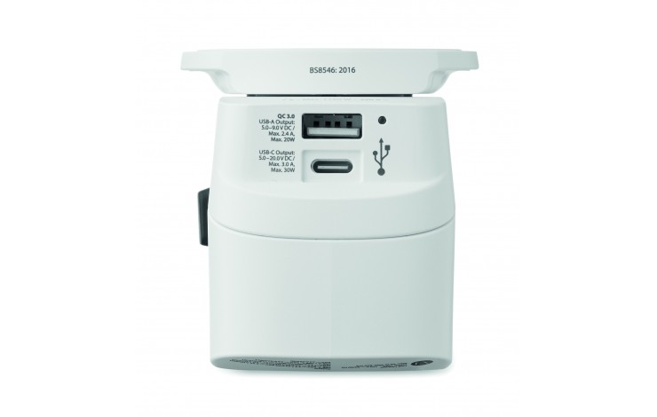 SKROSS Premium Travel Adaptor Plus