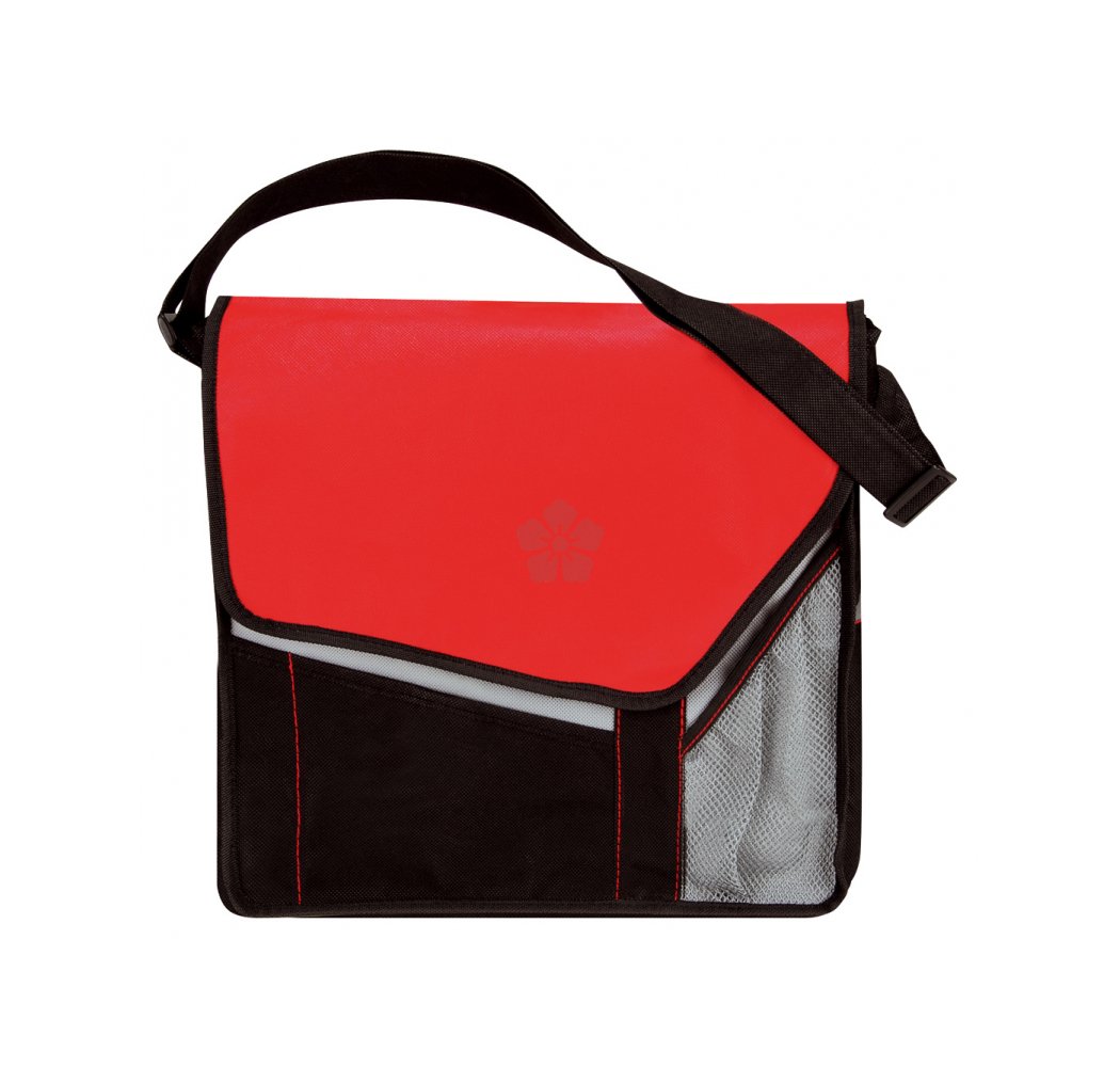 Promotional Slant Flap Messenger Bag, Personalised by MoJo Promotions