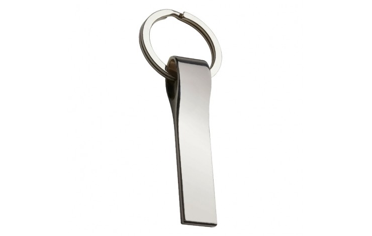 Promotional Slim Metal Keyring Personalised by MoJo Promotions