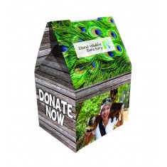Small Foldable Charity Box
