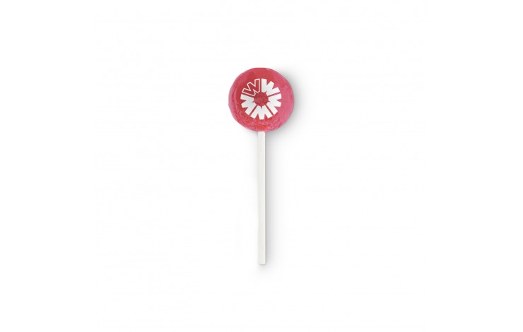 Small Logo Lollipop with Printed Stick