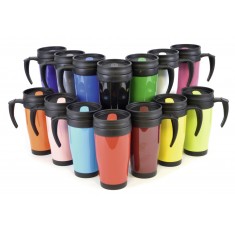 Solid Plastic Travel Mug