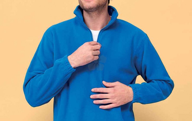 SOL'S Ness Zip Neck Fleece