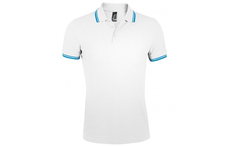 SOL's Pasadena Tipped Cotton Pique Polo Shirt