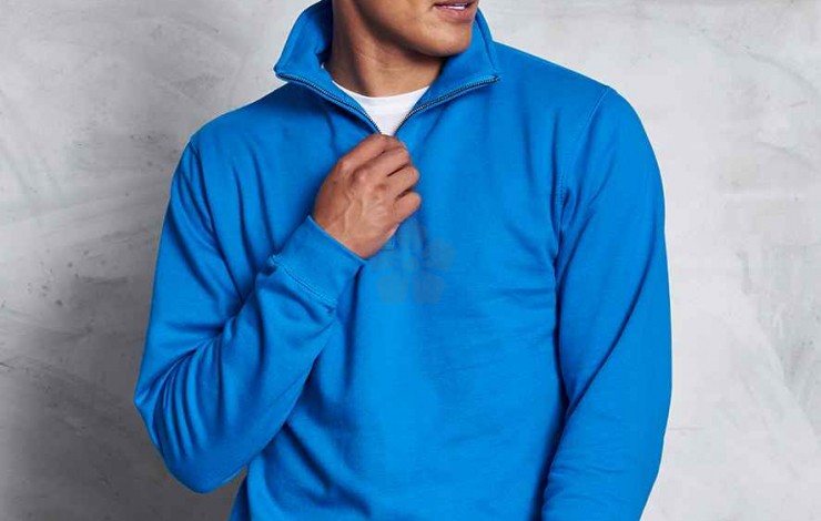 Sophomore Zip Neck Sweatshirt