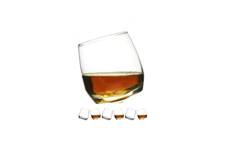 Spinning Whisky Glass
