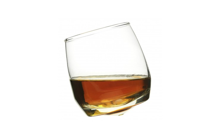 Spinning Whisky Glass