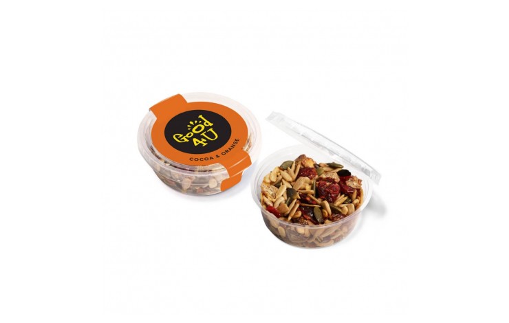 Stacked Protein Snacks in Eco Pot