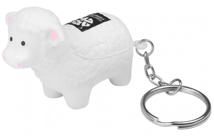 Stress Sheep Keyring