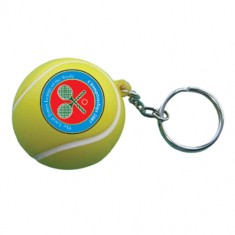 Stress Tennis Ball Keyring