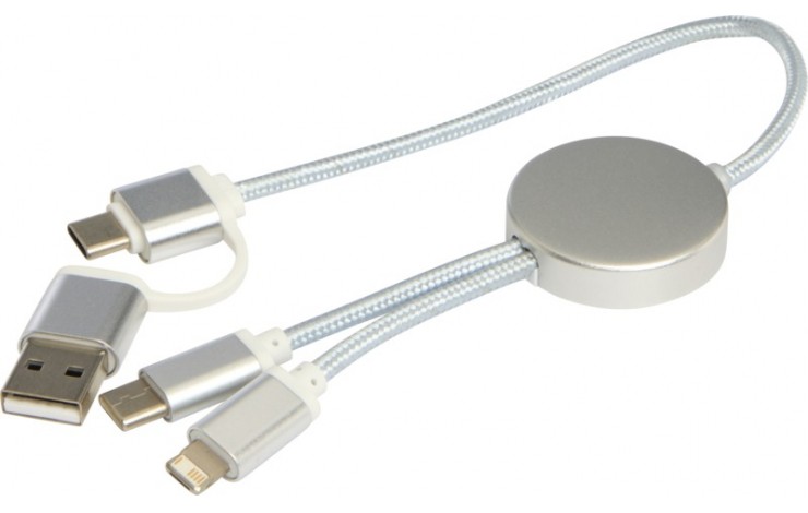 Stretton 5-in-1 data sync & fast charge cable
