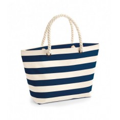 Striped Beach Bag