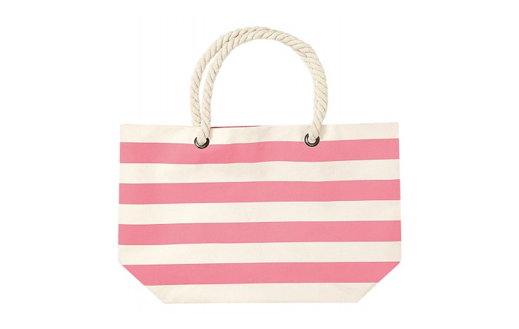 Striped Beach Bag