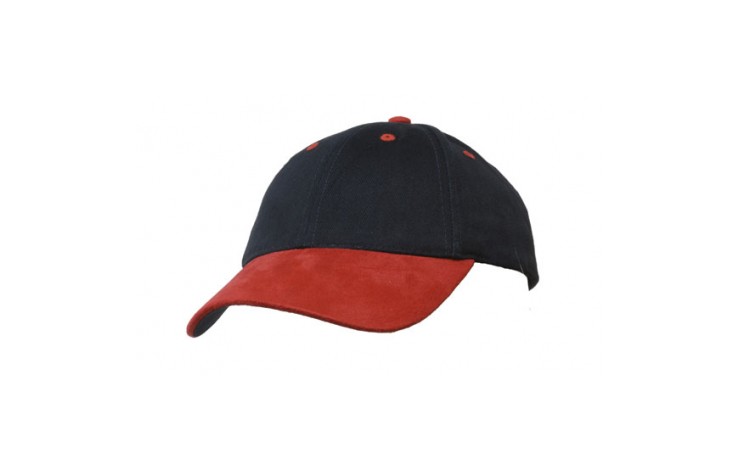 Suede Peak Cap