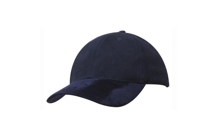 Suede Peak Cap