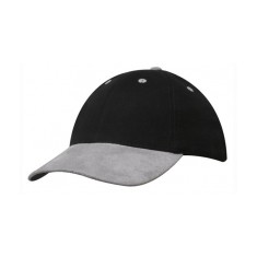 Suede Peak Cap