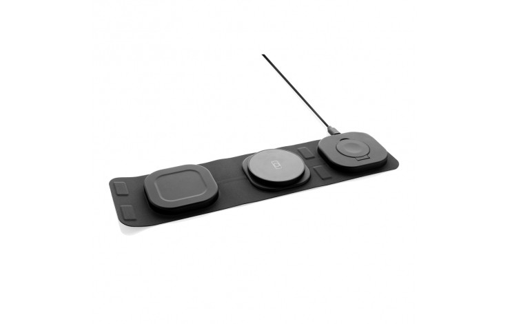 Swiss Peak 3-in-1 Wireless 15W Charger