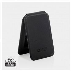 Swiss Peak Magstand RCS recycled PU magnetic phone wallet