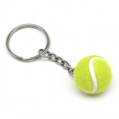 Tennis Ball Keyring