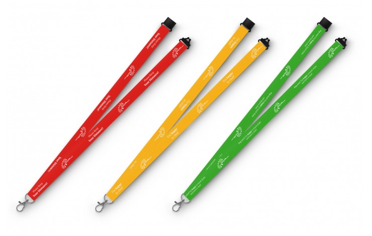 Traffic Light Lanyards