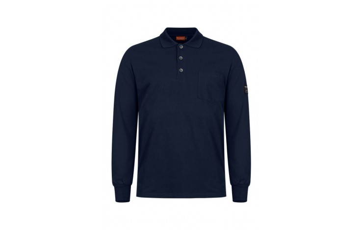 Tranemo Fire Retardant Long Sleeve Polo Shirt