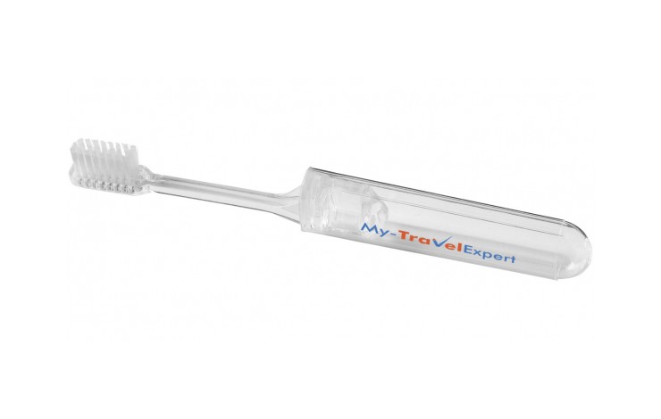 Translucent Travel Toothbrush