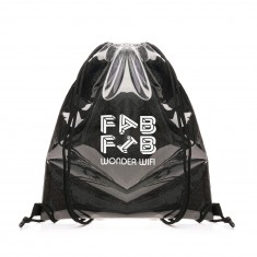 Transparent Drawstring Bag