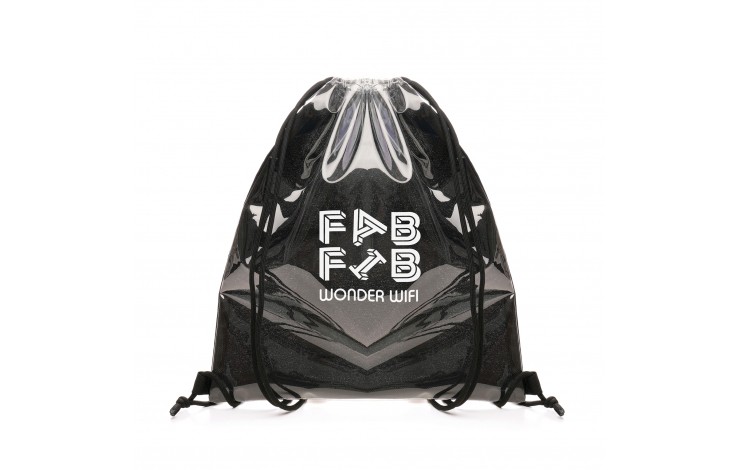 Transparent Drawstring Bag