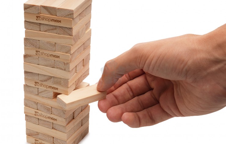 Tumbling Block Tower Toy